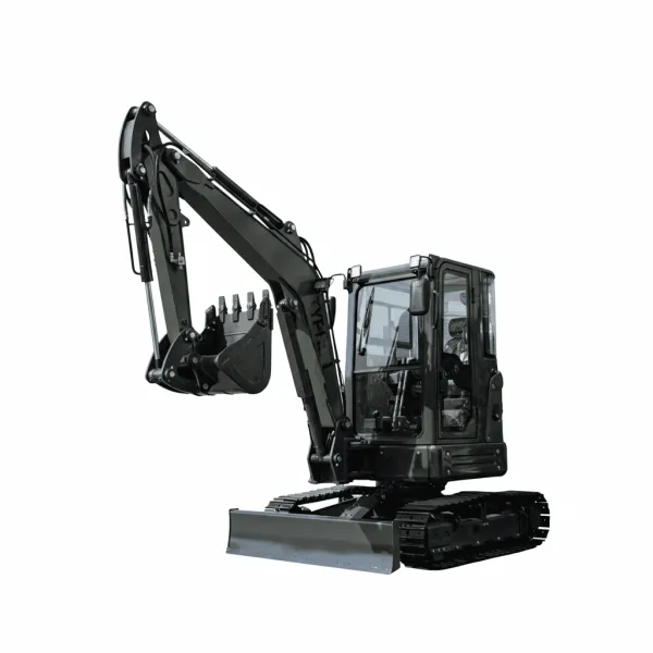 TYPHON 4T Excavator | Kubota D1703 | AC Cabin | Metal Tracks | Boom Swing.